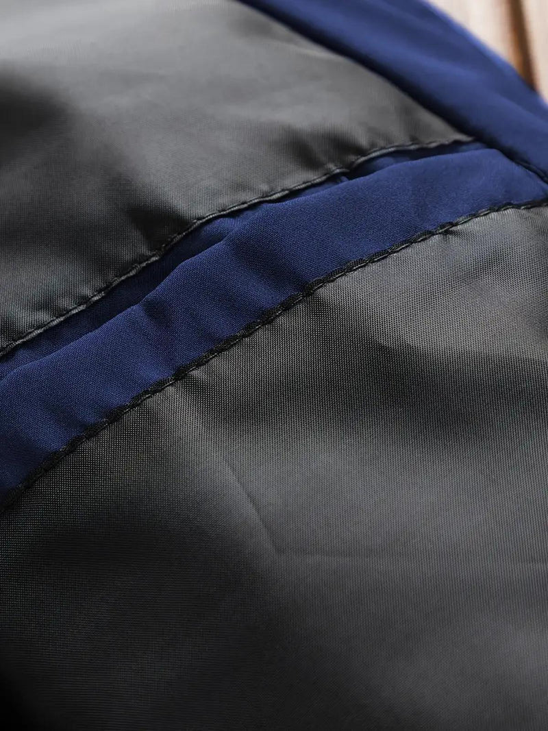 Stylish Handcrafted Men&#39;s Autumn Jacket With Zipped Pockets