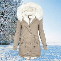 Stylish Long Sleeve Winter Coat for Women