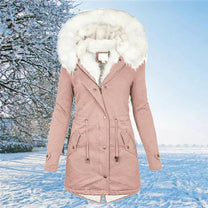 Stylish Long Sleeve Winter Coat for Women