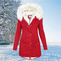 Stylish Long Sleeve Winter Coat for Women