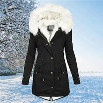 Stylish Long Sleeve Winter Coat for Women