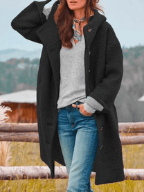 Stylish Warm Coat With Practical Pockets
