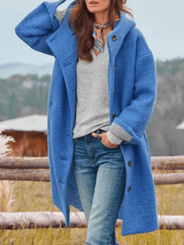 Stylish Warm Coat With Practical Pockets