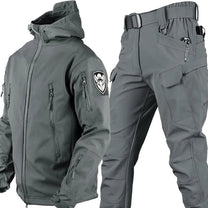 Stylish Waterproof Jacket With Free Trousers For Outdoor Activities