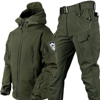 Stylish Waterproof Jacket With Free Trousers For Outdoor Activities