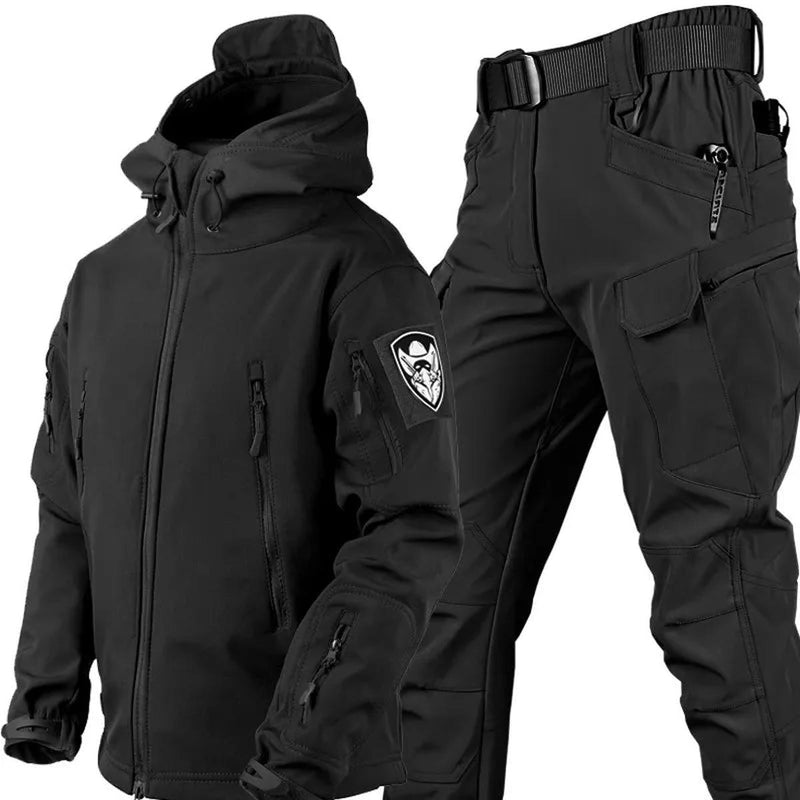 Stylish Waterproof Jacket With Free Trousers For Outdoor Activities
