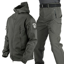 Stylish Waterproof Jacket With Free Trousers For Outdoor Activities