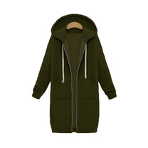 Stylish Winter Sweatshirt With Zip Pocket