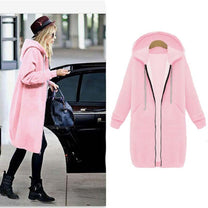 Stylish Winter Sweatshirt With Zip Pocket