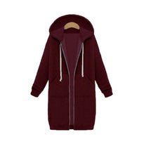 Stylish Winter Sweatshirt With Zip Pocket