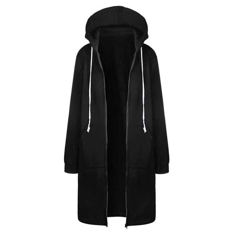 Stylish Winter Sweatshirt With Zip Pocket