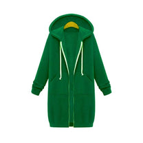 Stylish Winter Sweatshirt With Zip Pocket