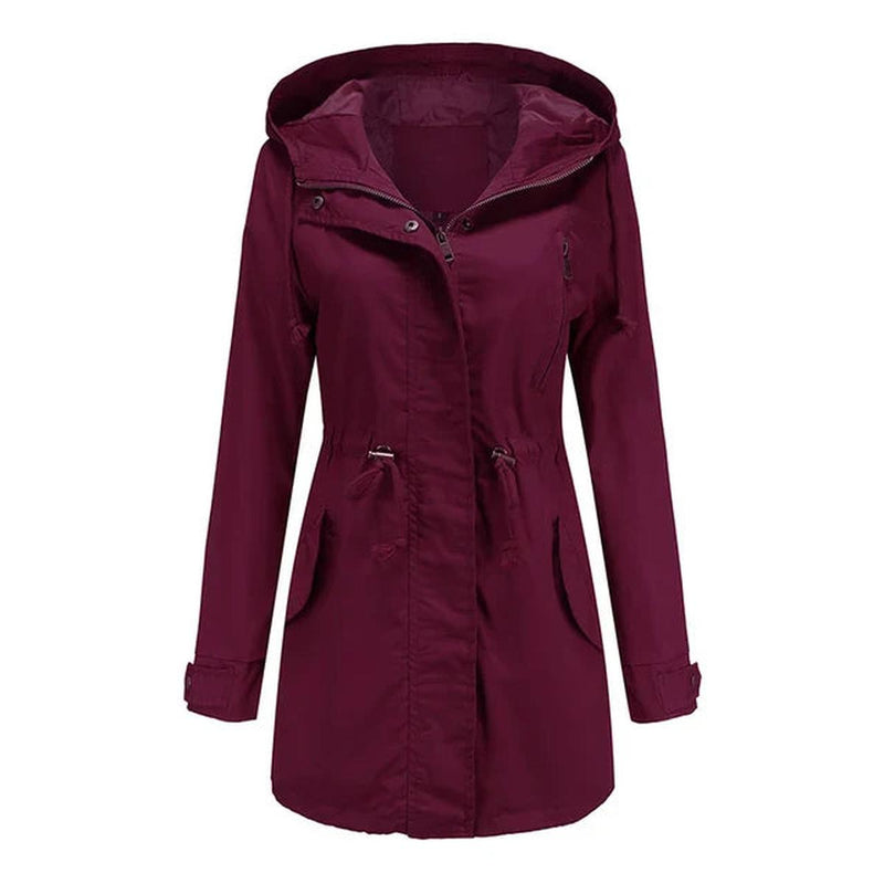 Stylish Women&#39;s Hooded Jacket For Transitional Weather
