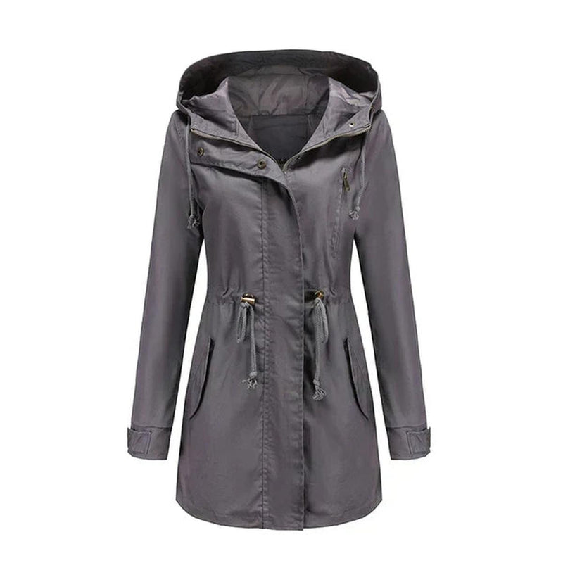 Stylish Women&#39;s Hooded Jacket For Transitional Weather