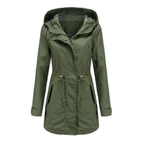 Stylish Women&#39;s Hooded Jacket For Transitional Weather