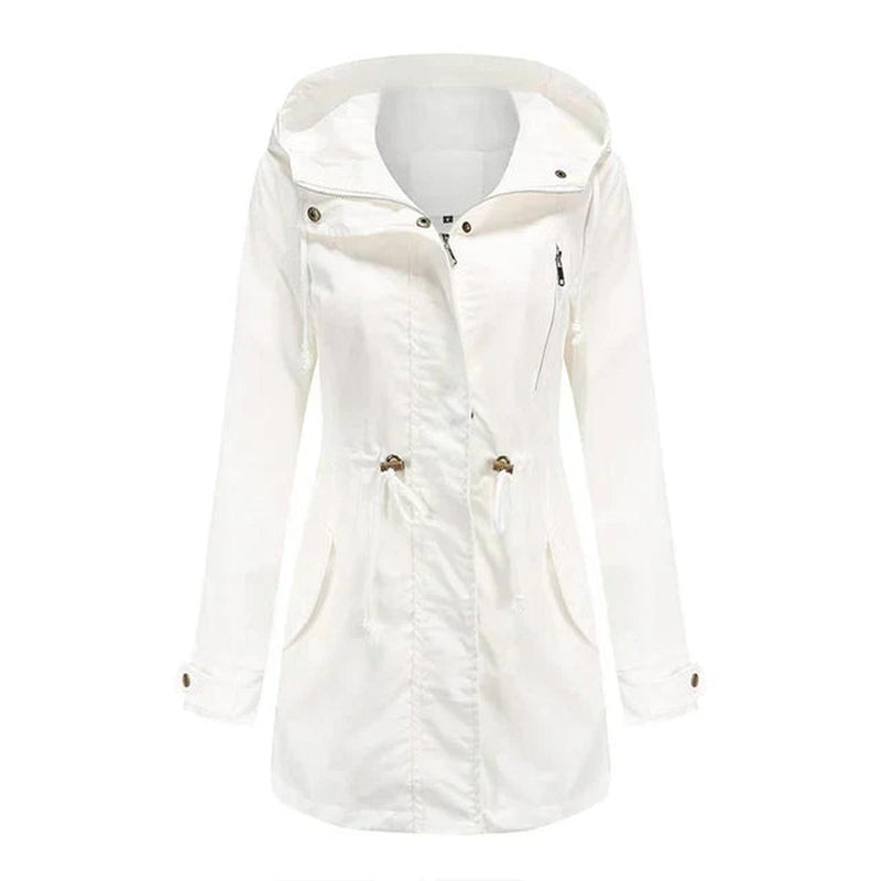 Stylish Women&#39;s Hooded Jacket For Transitional Weather