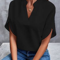 Stylish Women&#39;s Short Sleeve Top in Multiple Colours