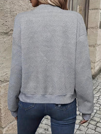 Stylish Women&#39;s Zip-Up Jacket for Autumn Wear