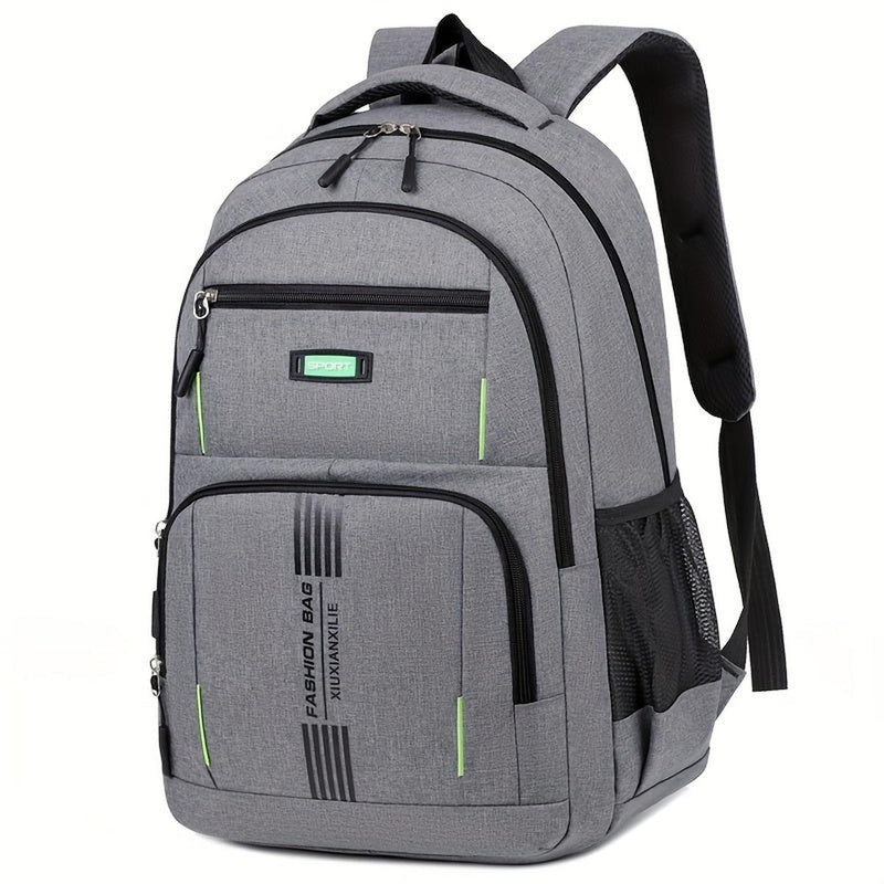 Sustainable Men&#39;s Backpack With Comfortable Straps And Multiple Compartments