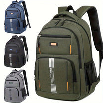 Sustainable Men&#39;s Backpack With Comfortable Straps And Multiple Compartments