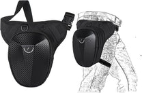 Tactical Motorcycle Thigh Bag With Waterproof EVA Shell And Expandable Storage