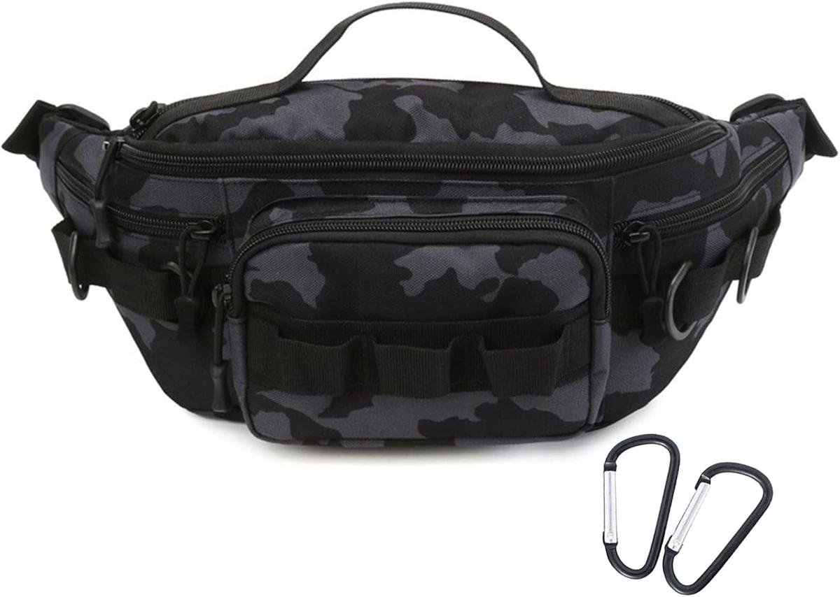 Black camouflage pattern
