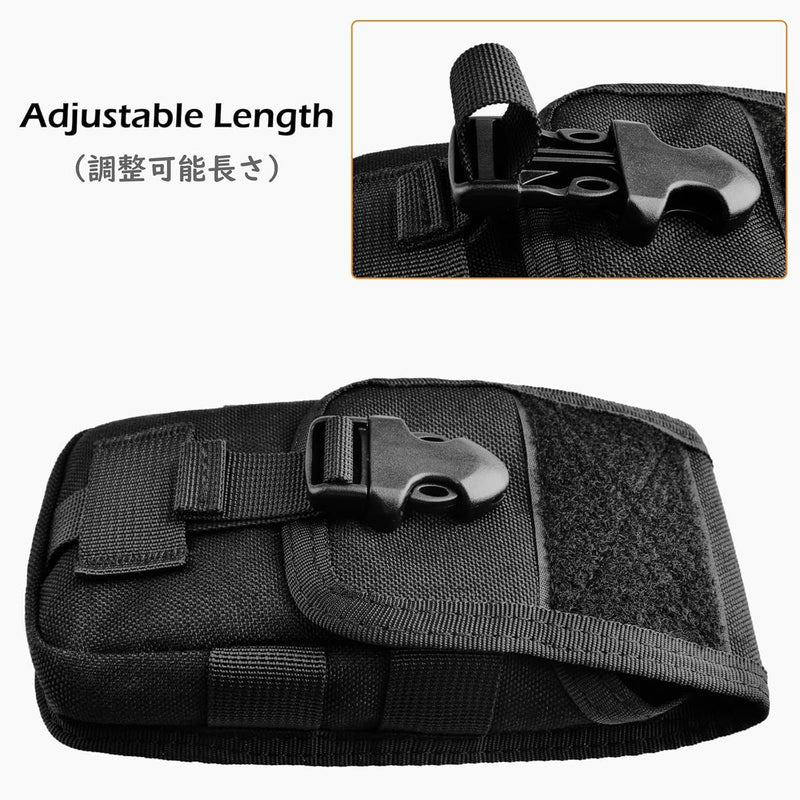 Tactical Waist Pouch With Molle System And Multiple Pockets - Buy 1 Get 1 Free