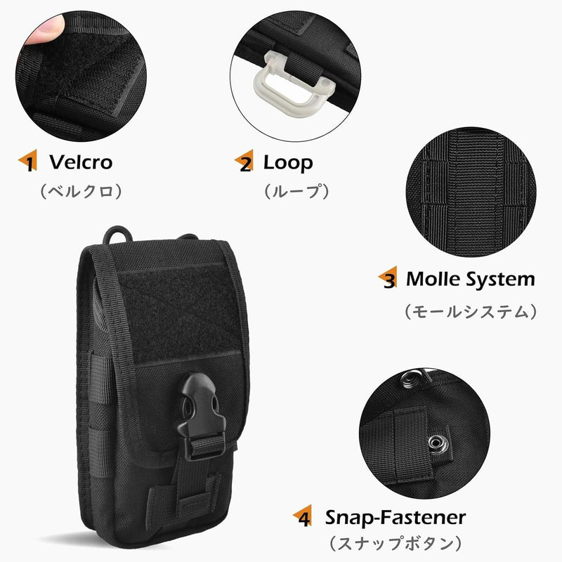 Tactical Waist Pouch With Molle System And Multiple Pockets - Buy 1 Get 1 Free