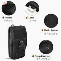 Tactical Waist Pouch With Molle System And Multiple Pockets - Buy 1 Get 1 Free