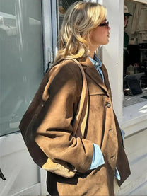 Tailored Autumn Jacket With Insulating Material For Women