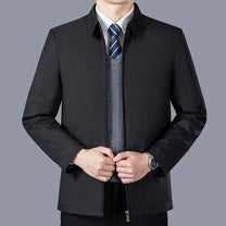 Tailored Detachable Liner Jacket for Business Casual Wear