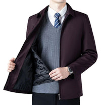 Tailored Detachable Liner Jacket for Business Casual Wear