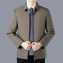 Tailored Detachable Liner Jacket for Business Casual Wear