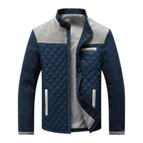 Tailored Fit Diamond Quilted Jacket for Men