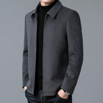 Tailored Fit Wool Blend Jacket For Men