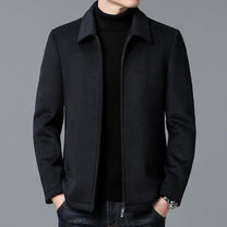 Tailored Fit Wool Blend Jacket For Men