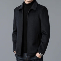 Tailored Fit Wool Blend Jacket For Men