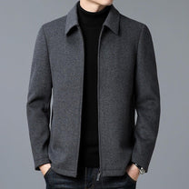 Tailored Fit Wool Blend Jacket For Men