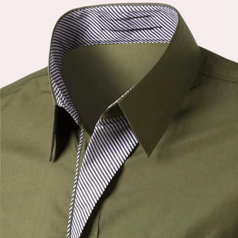 Tailored Long-Sleeve Shirt For Men