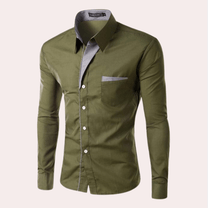 Tailored Long-Sleeve Shirt For Men