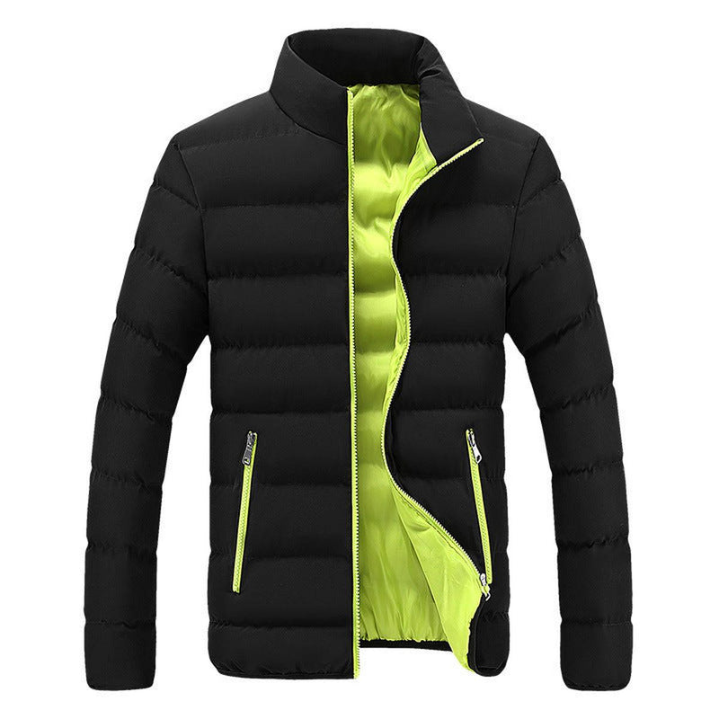 Thick Insulated Winter Jacket For Men