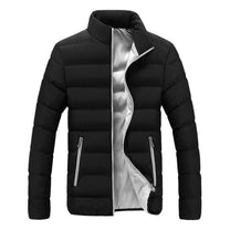 Thick Insulated Winter Jacket For Men
