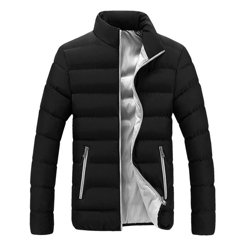 Thick Insulated Winter Jacket For Men