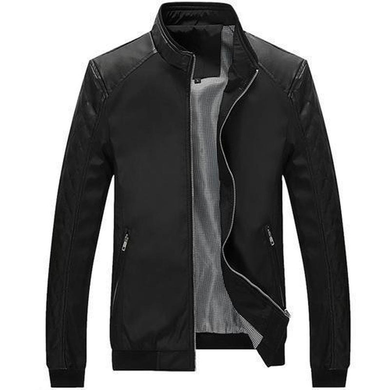 Thick Men&#39;s Outdoor Coat With Zip Pockets
