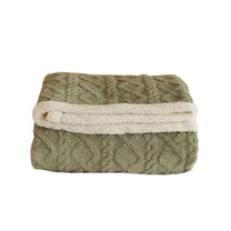 Thick Winter Wool Blanket Fleece Machine Washable