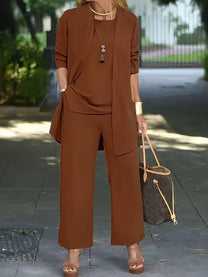 Three-Piece Women&#39;s Comfort And Style Set