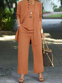 Three-Piece Women&#39;s Comfort And Style Set