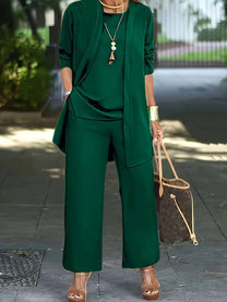 Three-Piece Women&#39;s Comfort And Style Set
