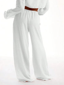 Tie- Front Beach Trousers