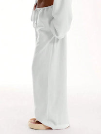 Tie- Front Beach Trousers